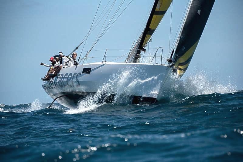 Morgan Watson & Meg Reilly's Pogo 12.50 Hermes - 2019 Antigua Bermuda Race photo copyright Ted Martin taken at Royal Bermuda Yacht Club and featuring the IRC class