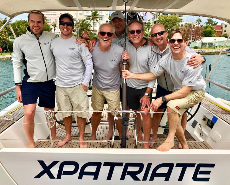A close second place overall in IRC for Peter Grueterich's XP44 Xpatriate - 2019 Antigua Bermuda Race photo copyright Louay Habib taken at Royal Bermuda Yacht Club and featuring the IRC class