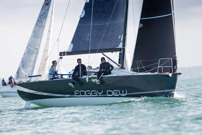 JPK 10.10 Foggy Dew, sailed by Noel Racine - 2019 RORC Myth of Malham Race photo copyright Paul Wyeth / RORC taken at Royal Ocean Racing Club and featuring the IRC class