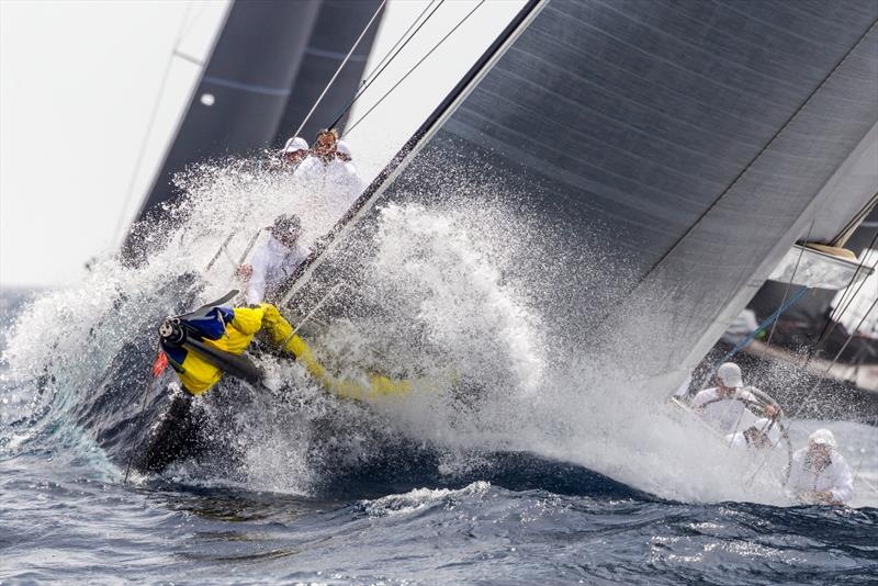 The big waves made for a wet ride today. - Rolex Giraglia 2019 - photo © IMA / Studio Borlenghi