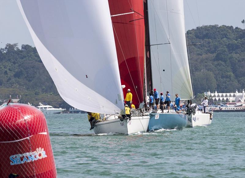 Tight racing in the Premier Cruising division - Raja Muda Selangor International Regatta photo copyright Guy Nowell / RMSIR taken at Royal Selangor Yacht Club and featuring the IRC class