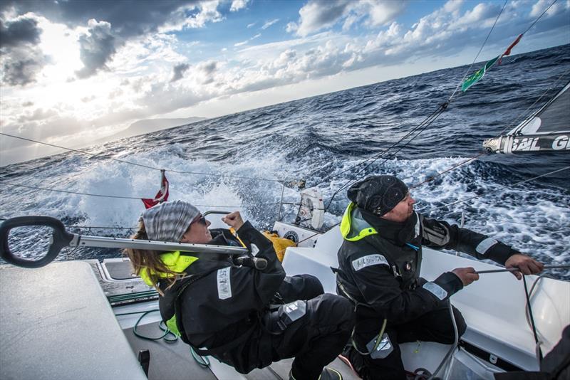 Ocean Racers team on their against-the-odds 2018 Rolex Middle Sea Race photo copyright Annie-Claude Roberge taken at Royal Malta Yacht Club and featuring the IRC class