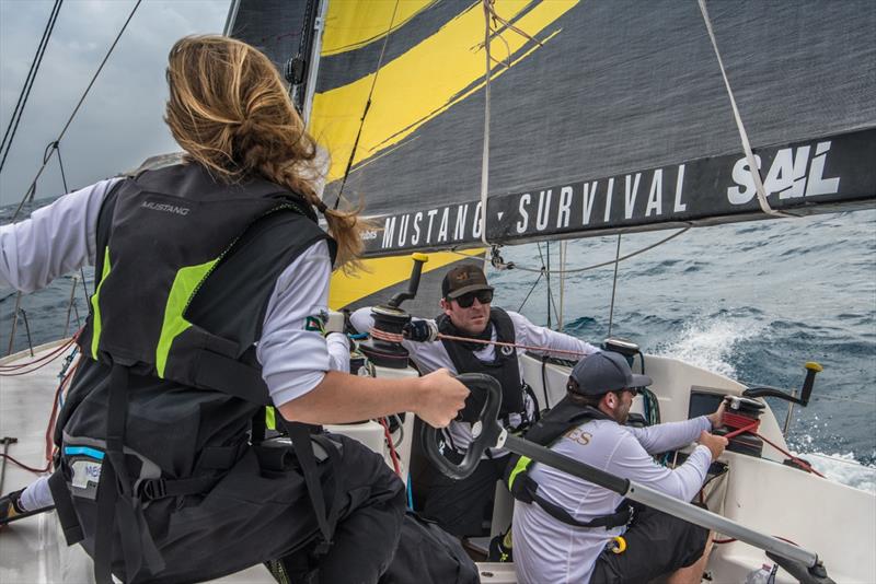 Ocean Racers team on their against-the-odds 2018 Rolex Middle Sea Race photo copyright Annie-Claude Roberge taken at Royal Malta Yacht Club and featuring the IRC class