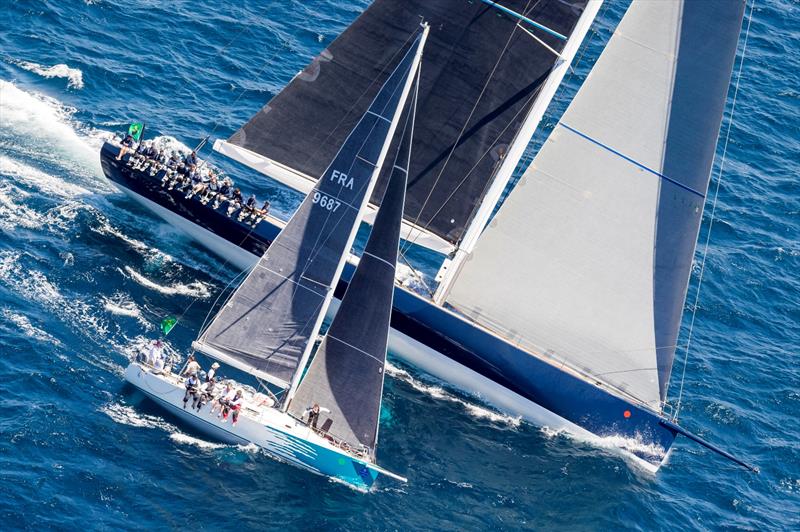 Sir Lindsay Owen-Jones' Wallycento Magic Carpet 3 powers through the smaller boat classes. - Rolex Giraglia 2019 - photo © ROLEX / Studio Borlenghi