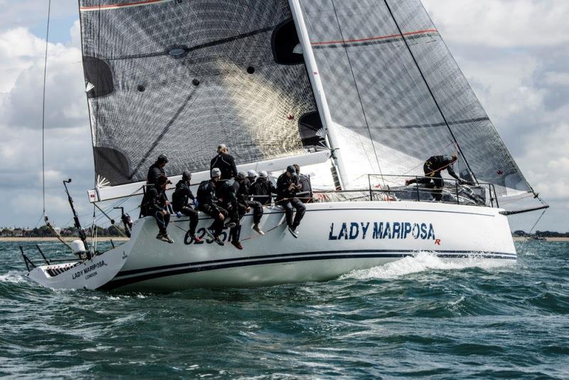 Ker 46 Lady Mariposa, skippered by Nigel King photo copyright Paul Wyeth taken at Royal Ocean Racing Club and featuring the IRC class
