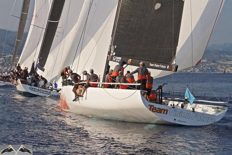 First race of the IRC European Championships on day 2 - photo © Alex Panzeri / Yacht Club Sanremo