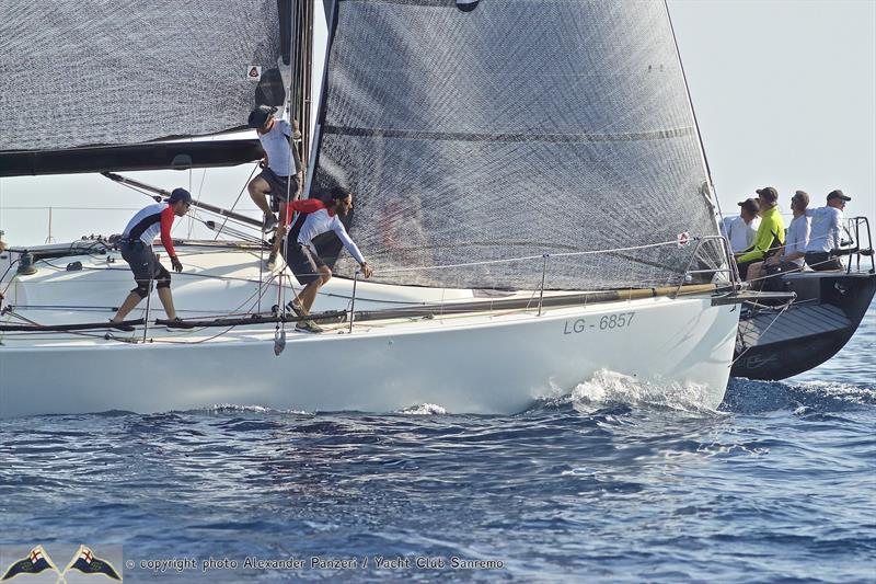First race of the IRC European Championships on day 2 - photo © Alex Panzeri / Yacht Club Sanremo