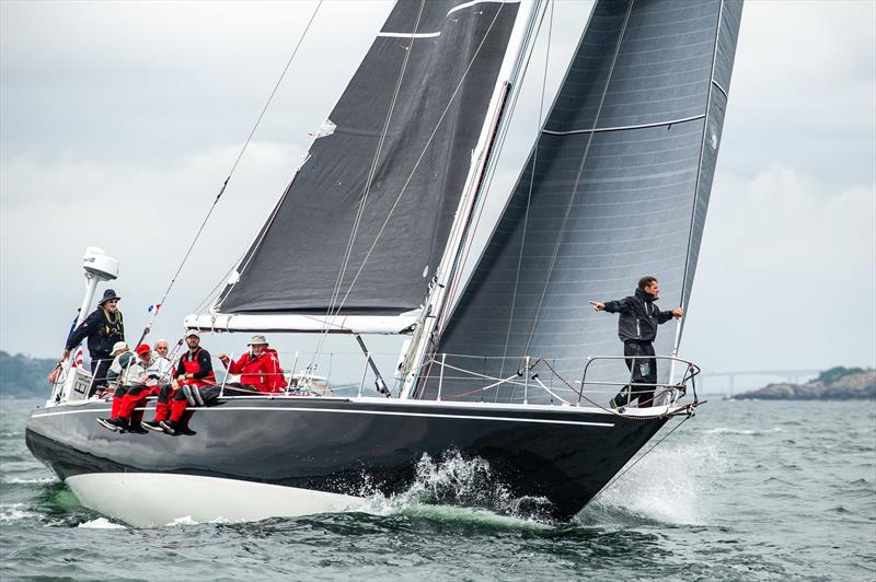 Rives Potts' Carina - Transatlantic Race 2019 photo copyright Paul Todd / www.outsideimages.com taken at New York Yacht Club and featuring the IRC class