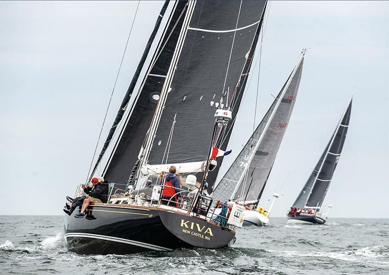 KIVA at the start - 2019 Transatlantic Race photo copyright Paul Todd / OutsideImages.com taken at New York Yacht Club and featuring the IRC class