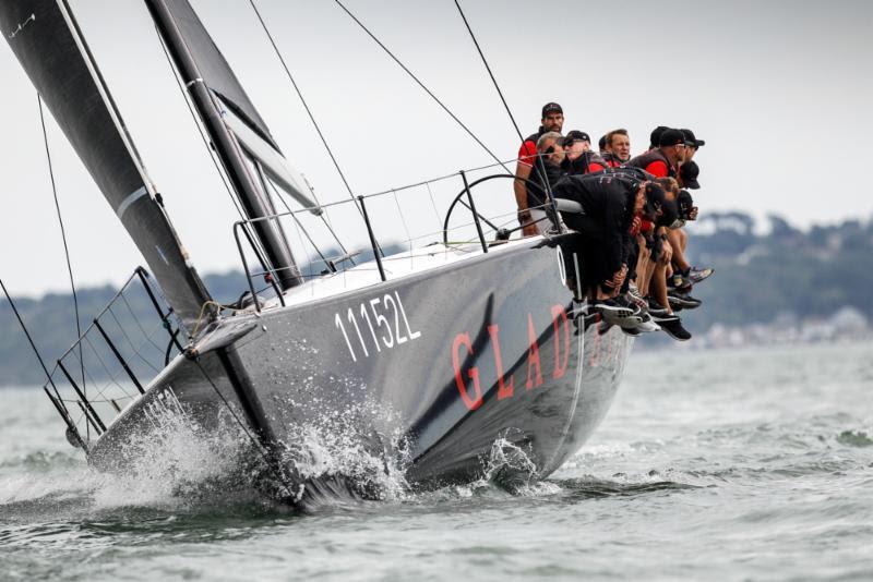 Tom Wilson's TP 52 J/V Gladiator C leads IRC 1 after three races on the first day of the IRC National Championship in the Solent - photo © Paul Wyeth / pwpictures.com