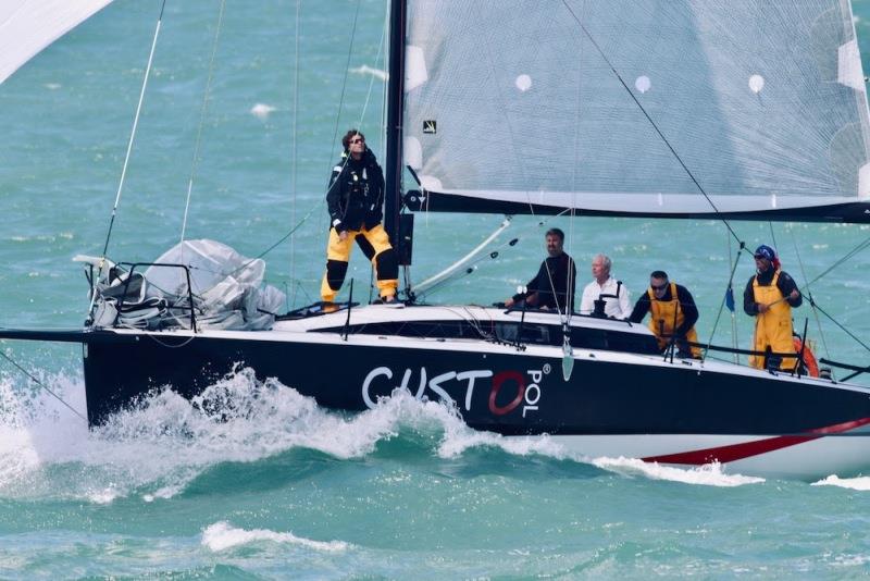 Gery Trentesaux JPK 11.80 Courrier Recommande - RORC Cowes Dinard St Malo Race - photo © Louay Habib / RORC