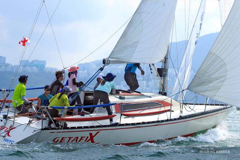 HKPN contender, Getafix - Peroni Summer Saturday Series , Race 5 photo copyright Fragrant Harbour taken at Hebe Haven Yacht Club and featuring the IRC class