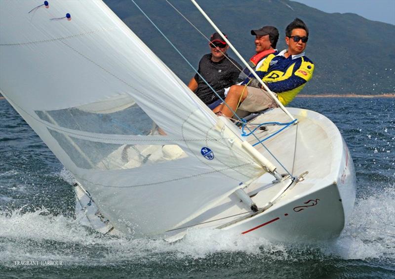 Sheeted in tight - Peroni Summer Saturday Series , Race 5 photo copyright Fragrant Harbour taken at Hebe Haven Yacht Club and featuring the IRC class