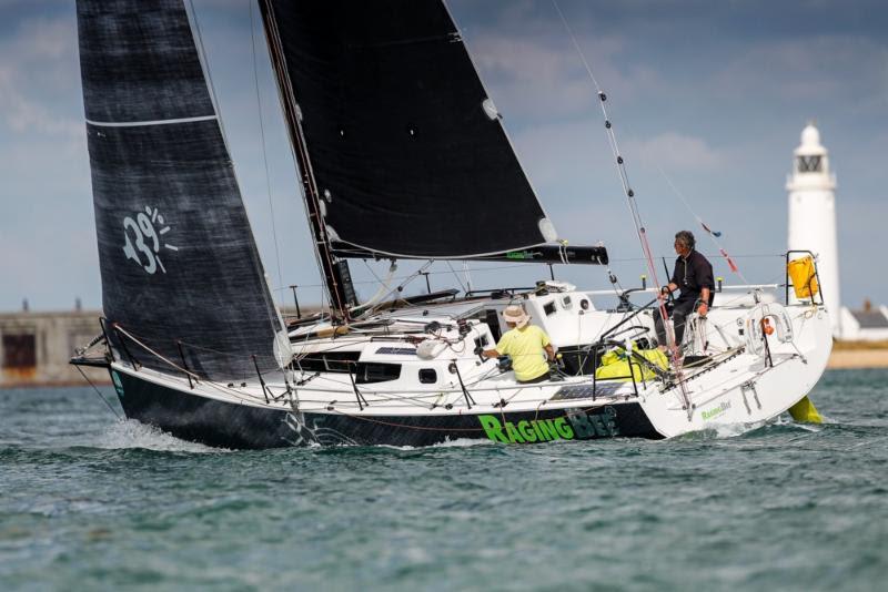 Regular RORC doublehanded racers - Louis-Marie Dussere's PK 10.80 Raging-bee² - Rolex Fastnet Race photo copyright Paul Wyeth / pwpictures.com taken at Royal Ocean Racing Club and featuring the IRC class