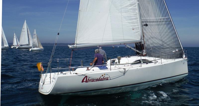 Abracadabra - dep St Cast - 2019 Waller Harris 2-Handed Triangle Race photo copyright Bill Harris taken at Royal Channel Islands Yacht Club and featuring the IRC class