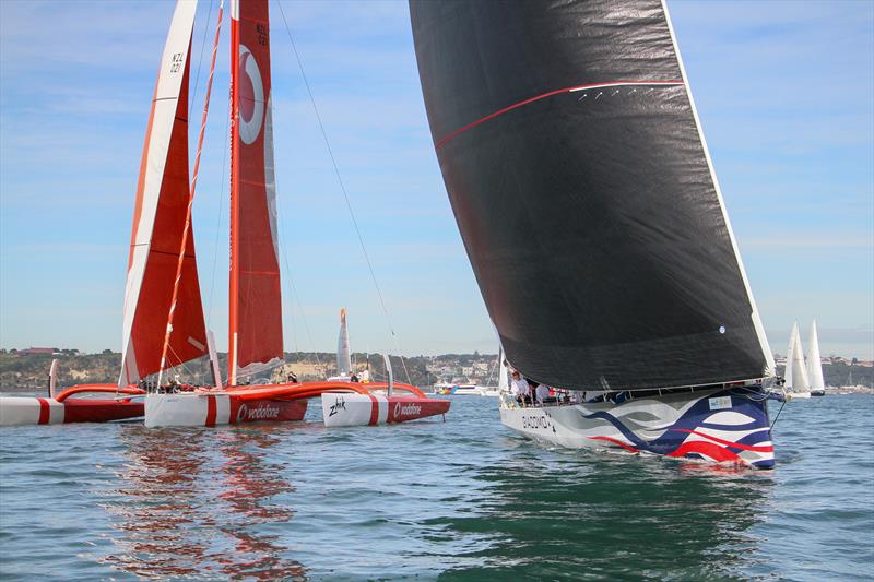 2016 ANZ Auckland Fiji Race - despite a light air start both the monohull and multihull records were broken - photo © Richard Gladwell