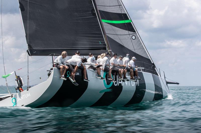 Windquest at the start of the 111th CYC Race to Mackinac photo copyright Matt Knighton taken at  and featuring the IRC class