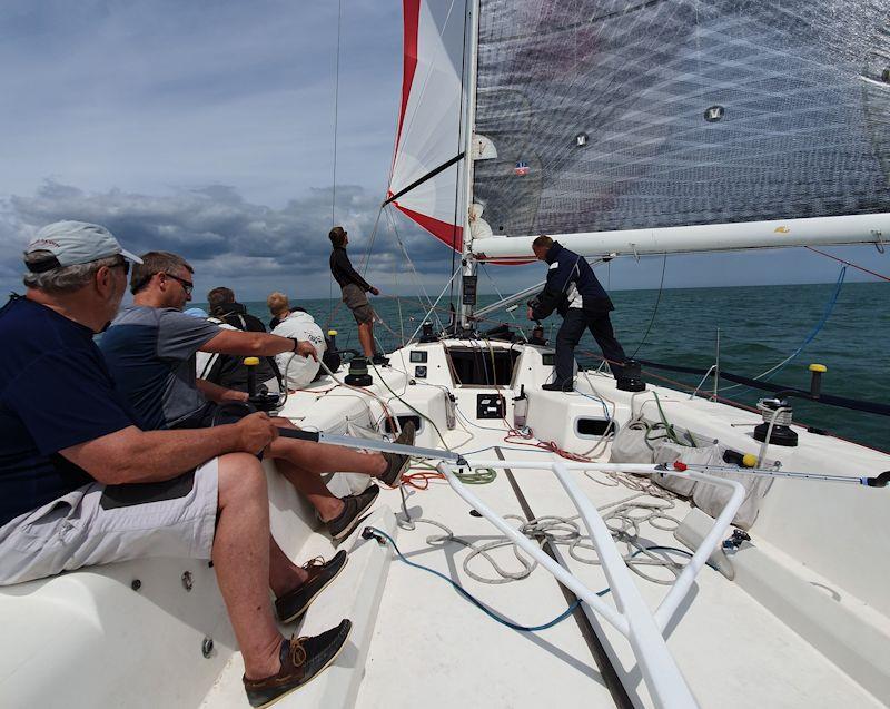 Ramsgate Week day 1 - Round the Goodwins photo copyright Piers Hodges taken at Royal Temple Yacht Club and featuring the IRC class