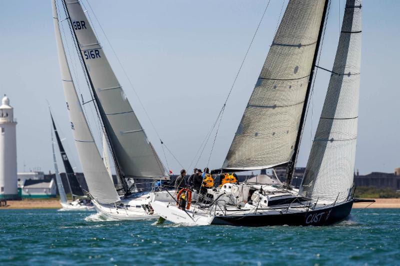 Gery Trentesaux's JPK 11.80 Courrier Recommandé - Rolex Fastnet Race photo copyright Paul Wyeth / www.pwpictures.com taken at Royal Ocean Racing Club and featuring the IRC class