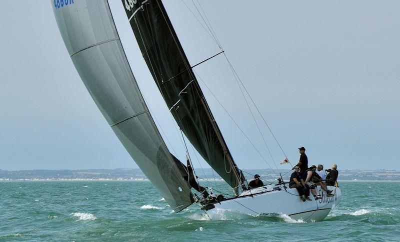 Stiletto racing in the Gold Cup on day 6 of Euromarine Insurance Ramsgate Week 2019 photo copyright Nick Champion / www.championmarinephotography.co.uk taken at Royal Temple Yacht Club and featuring the IRC class