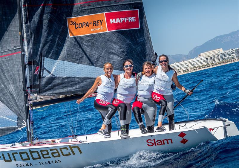 Federación Balear, Purobeach Women´s Cup winner - 38 Copa del Rey MAPFRE photo copyright Nico Martinez / Copa del Rey MAPFR taken at Real Club Náutico de Palma and featuring the IRC class