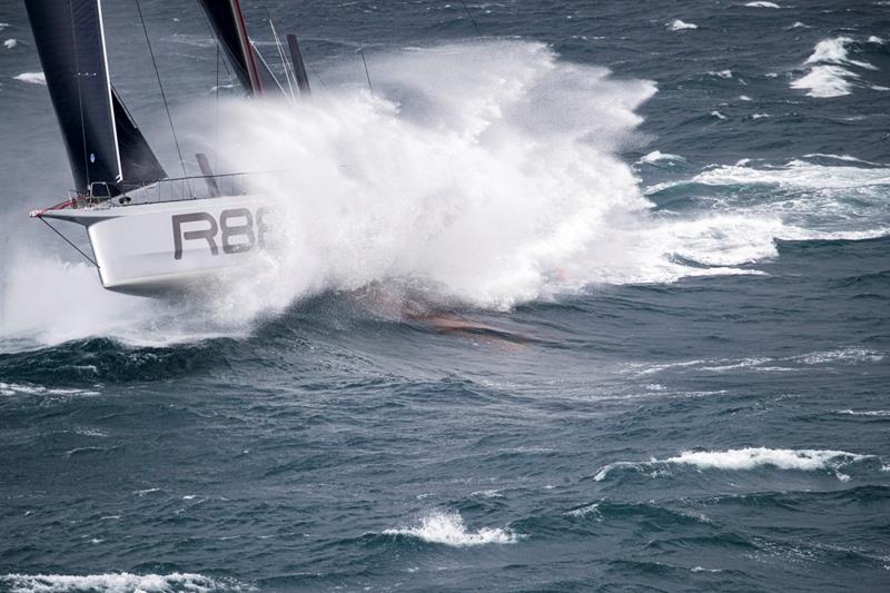 Strong winds and big seas have defined the passage across the Celtic Sea in the 48th Rolex Fastnet Race photo copyright Carlo Borlenghi / Rolex taken at Royal Ocean Racing Club and featuring the IRC class