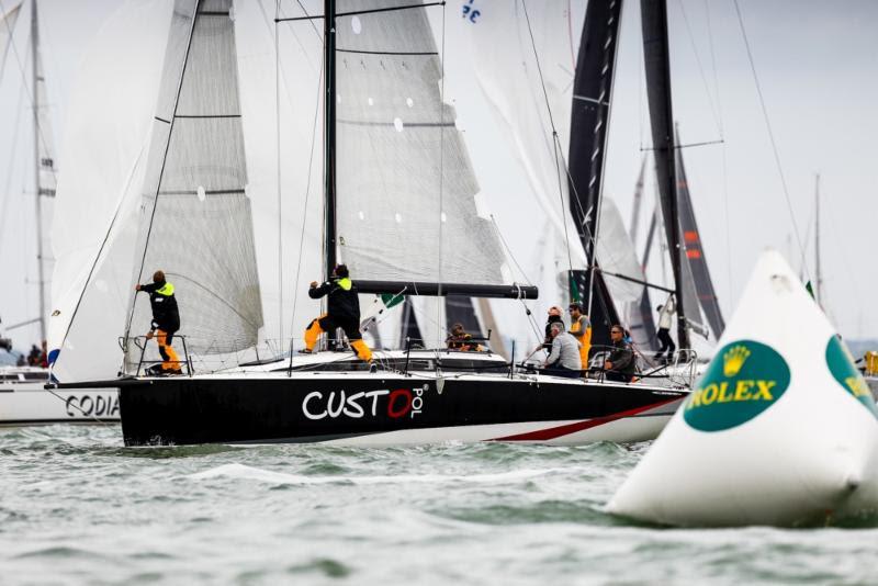 Géry Trentesaux's Courrier Recommandé finished first in class - Rolex Fastnet Race 2019 - photo © Paul Wyeth / www.pwpictures.com