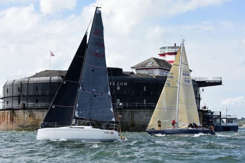 Cora in the Solent for the Cervantes Trophy earlier this year - 2019 Rolex Fastnet Race - photo © Rick Tomlinson / www.rick-tomlinson.com