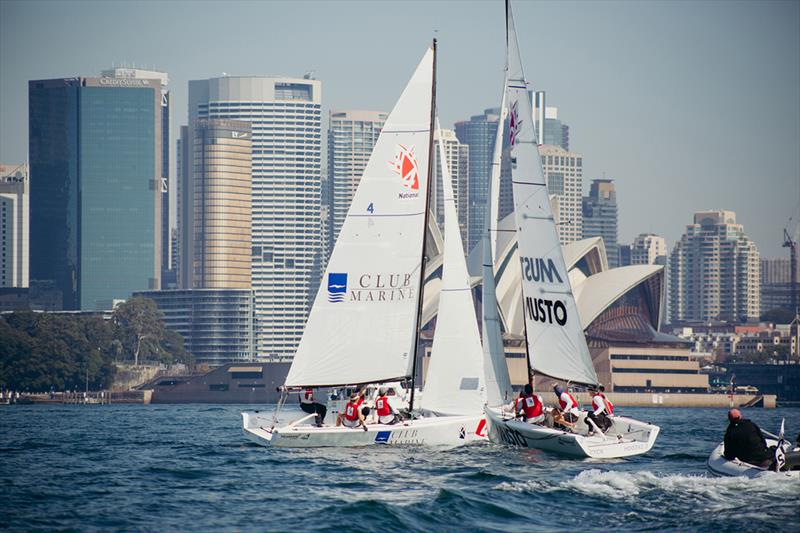 Light winds on Sydney Harbour April photo copyright Darcie Collington Photography taken at Royal Sydney Yacht Squadron and featuring the IRC class