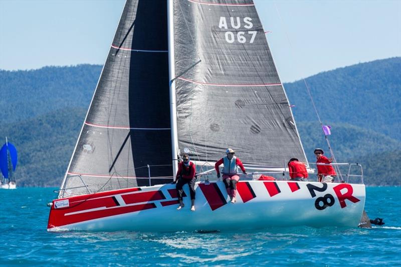 Whereswall11 - well she's in front - 2019 Airlie Beach Race Week photo copyright Andrea Francolini / ABRW taken at Whitsunday Sailing Club and featuring the IRC class