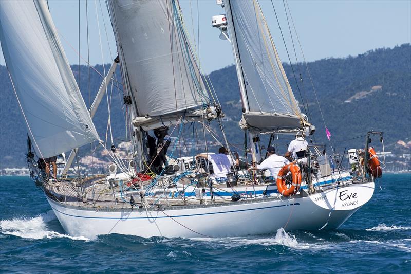 Eve leads Cruising Division 1 - Airlie Beach Race Week photo copyright Andrea Francolini taken at Whitsunday Sailing Club and featuring the IRC class