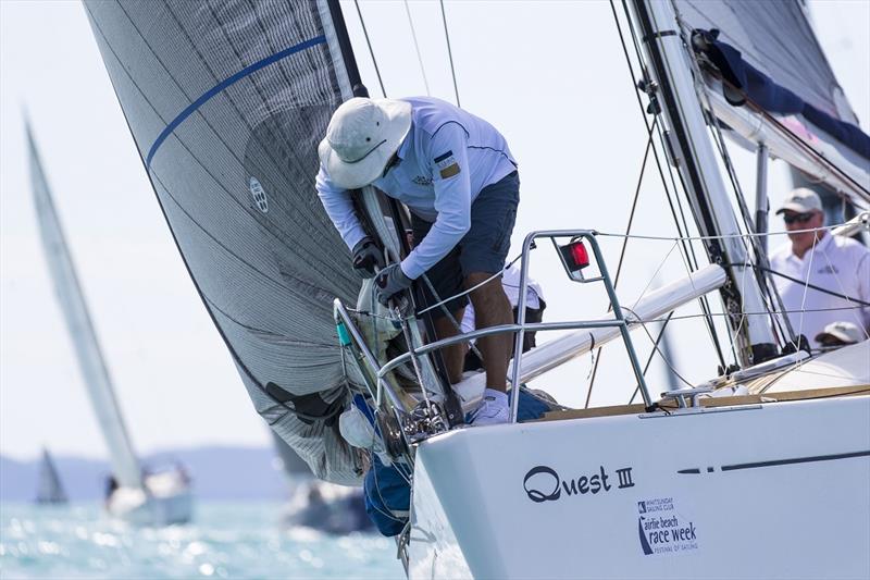 Quest 3 on top - Airlie Beach Race Week photo copyright Andrea Francolini taken at Whitsunday Sailing Club and featuring the IRC class