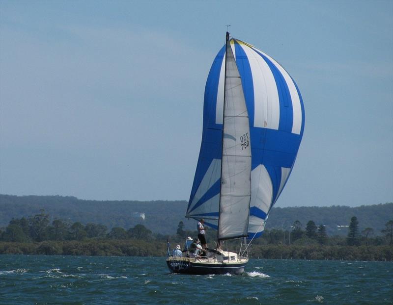 Half Tonner Racing at Gosford photo copyright Peter Walsh taken at Gosford Sailing Club and featuring the IRC class