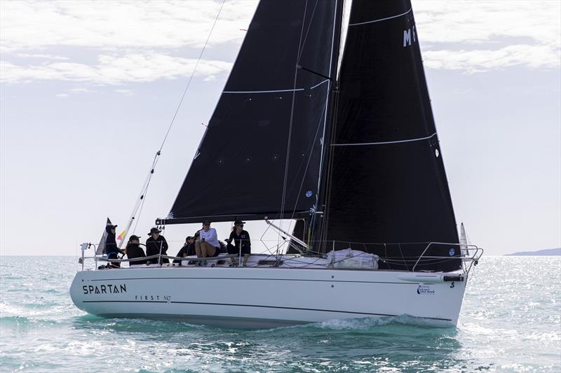 Tanya Kelly's Spartan won Cruising Division 2 - Airlie Beach Race Week 2019 photo copyright Andrea Francolini taken at Whitsunday Sailing Club and featuring the IRC class