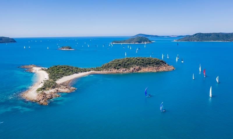 Hamilton Island Race Week day 1 in the Whitsundays photo copyright Salty Dingo taken at Hamilton Island Yacht Club and featuring the IRC class