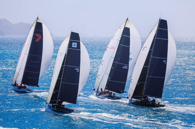 IRC div 1 set off on day 3 - Hamilton Island Race Week photo copyright Salty Dingo taken at Hamilton Island Yacht Club and featuring the IRC class