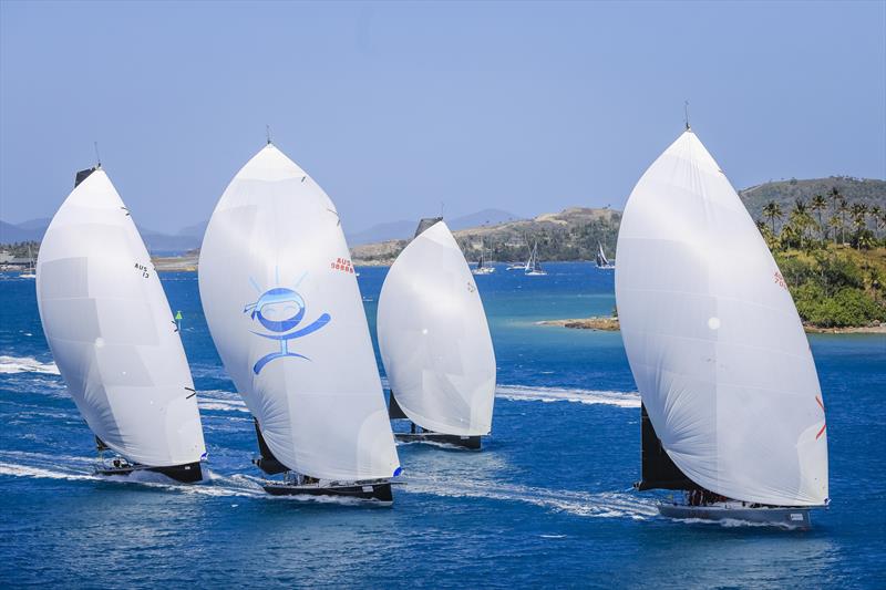 IRC Division 1 start- Day 3 - Hamilton Island Race Week, August 20, 2019 photo copyright Craig Greenhill / Saltwater Images taken at Hamilton Island Yacht Club and featuring the IRC class