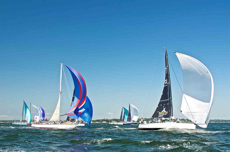 2019 Vineyard Race photo copyright Rick Bannerot / ontheflyphoto.net taken at Stamford Yacht Club and featuring the IRC class