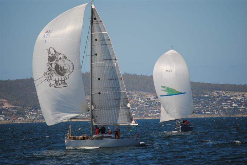 Jeff Cordell's Mumm 36, B&G Advantage ended up winning both the AMS and PHS scoring categories of Division 1 of his club winter series photo copyright Peter Watson taken at Bellerive Yacht Club and featuring the IRC class