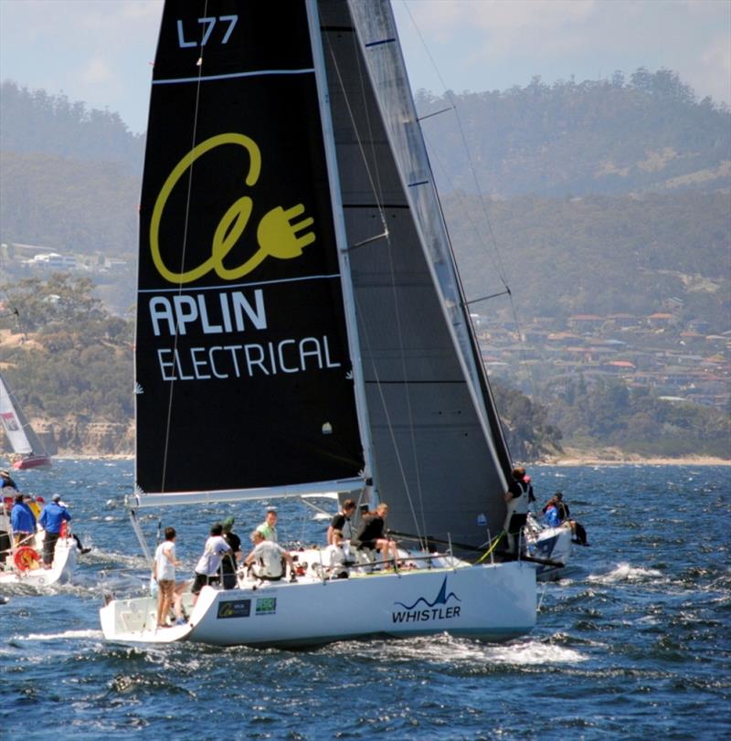 Former Sharpie national champion Drew Latham scored his first win with recently acquired Whistler photo copyright Peter Watson taken at Bellerive Yacht Club and featuring the IRC class