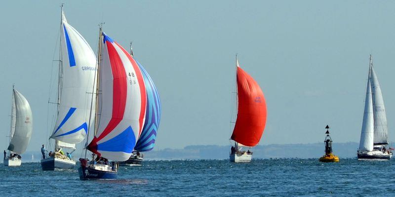 Poole Yacht Racing Association - Yarmouth and Back photo copyright Mike Fox taken at Poole Yacht Racing Association and featuring the IRC class