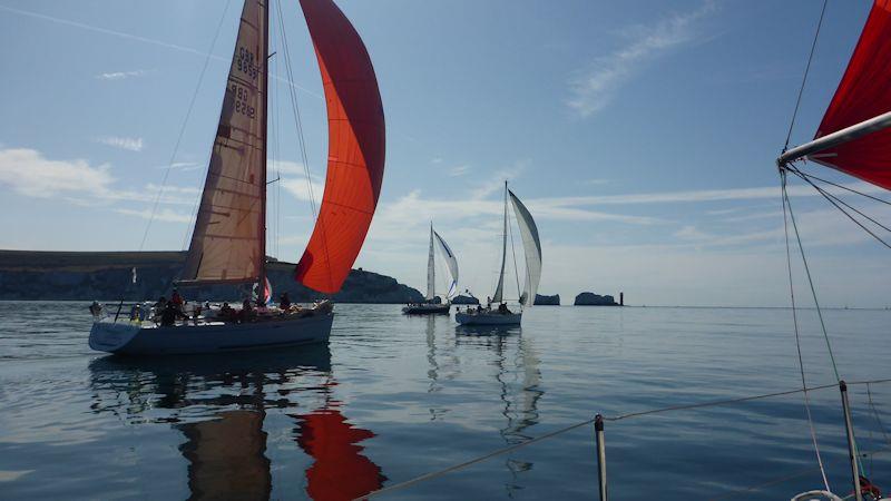 Poole Yacht Racing Association - Yarmouth and Back photo copyright Mike Fox taken at Poole Yacht Racing Association and featuring the IRC class