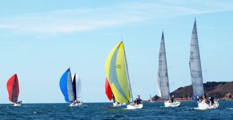 Class 1 in the 21st Jersey Regatta photo copyright Bill Harris taken at Royal Channel Islands Yacht Club and featuring the IRC class