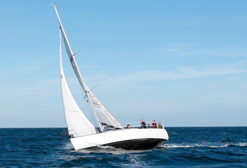 Troika heeling in gusty conditions during Saturday's race at Scarborough  photo copyright SYC taken at Scarborough Yacht Club and featuring the IRC class