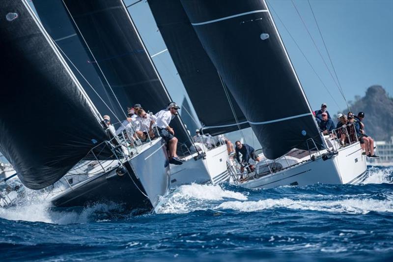 St. Maarten Heineken Regatta fleet photo copyright Laurens Morel taken at Sint Maarten Yacht Club and featuring the IRC class