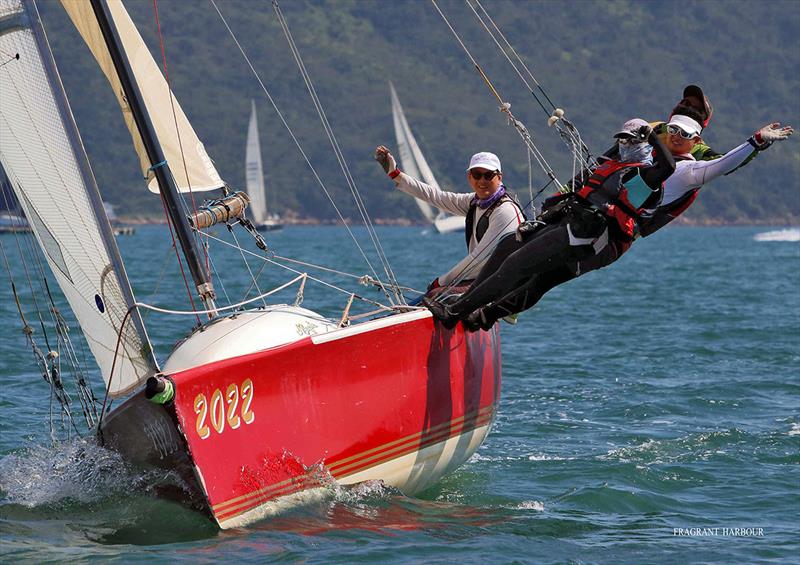 Catch 22 passes Yim Tin Tsai - 2019 Port Shelter Regatta , Race 1 - photo © Fragrant Harbour