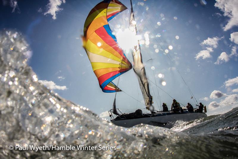 Autumn IRC Championships during week 1 of the HYS Hamble Winter Series photo copyright Paul Wyeth / www.pwpictures.com taken at Hamble River Sailing Club and featuring the IRC class