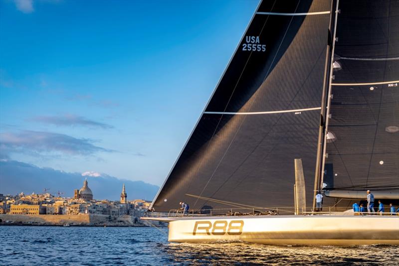 Rambler 88 - 2019 Rolex Middle Sea Race, day 4 photo copyright Kurt Arrigo / Rolex taken at Royal Malta Yacht Club and featuring the IRC class