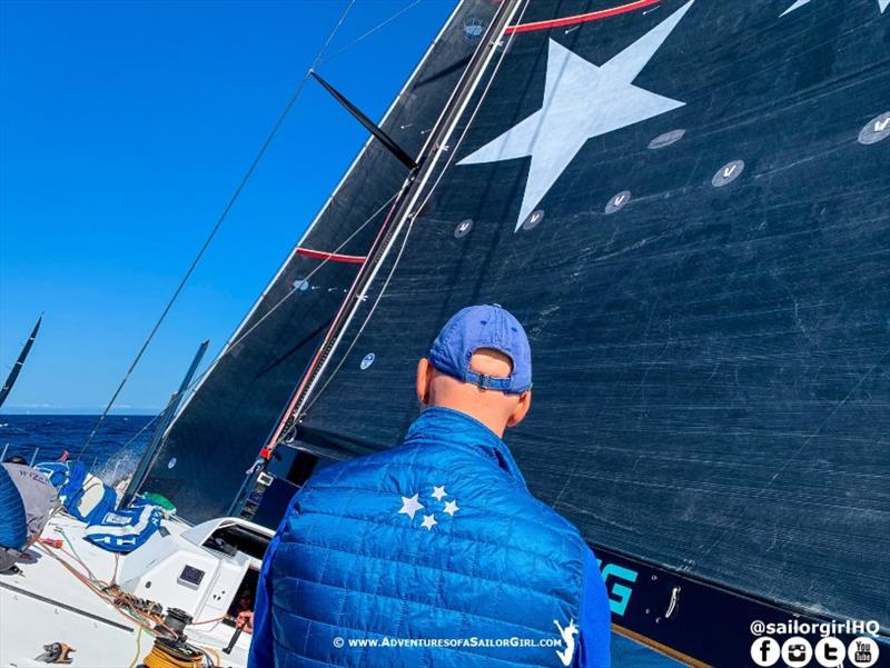 Onboard Wizard Racing - 2019 Rolex Middle Sea Race photo copyright Nic Douglass / www.AdventuresofaSailorGirl.com taken at Royal Malta Yacht Club and featuring the IRC class