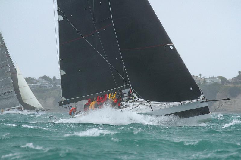 Carrera - PIC Coastal Classic - Start - Waitemata Harbour - October 25, 2019 photo copyright Richard Gladwell / Sail-World.com taken at New Zealand Multihull Yacht Club and featuring the IRC class